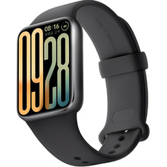 Фитнес-браслет Xiaomi Band 9 Pro: Здоровье на запястье, Цвет: черный, Набор: Официальная стандартная конфигурация, Размер: Подходит для окружности запястья 135~205 мм. | Китай.рф