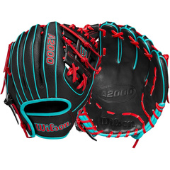 Перчатка Wilson A2000 PF11SS 11" для игры в поле (черно-красная), Цвет: черный красный, Характеристики аксессуаров: 11 дюймов | Китай.рф