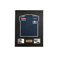 Автограф Макса Ферстаппена на гоночном комбинезоне Red Bull Racing F1, Характеристики аксессуаров: в рамке | Китай.рф