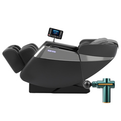Роскошное массажное кресло-капсула AUX AYA-22A-818A с Bluetooth, Цвет: [Премиум-серый] 4D-движение + интеллектуальный голос + горячий компресс постоянной температуры + соскабливание роликом | Китай.рф