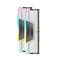 Оперативная память Corsair Vengeance RGB 32GB (6400MHz), Набор: Комплект 32 ГБ (16 ГБ x 2) 6400 RGB световая полоса, белая | Китай.рф