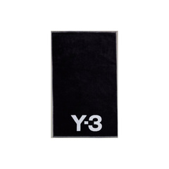 Y-3 Полотенце с вышитым логотипом (черное), Размер: 45x80, Цвет: черный | Китай.рф