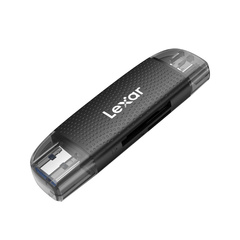LEXAR LRW310U: Кардридер 2-в-1 для SD/TF карт с USB-A/C, Конфигурация: LRW310U двухинтерфейсный картридер | Китай.рф