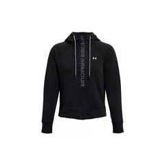 Женская флисовая толстовка Under Armour Rival Mesh Logo - Черный, Цвет: черный, Размер: XS | Китай.рф