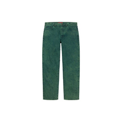 Supreme джинсы Regular Fit унисекс, Цвет: зеленый, Размер: 28 | Китай.рф