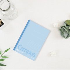 Тетрадь KOKUYO Campus 80 листов: яркий набор для учебы, Характеристика: Книга в беспроводном переплете, Набор: B5/80 стр. 8 мм, горизонтальная линия, голубой, 8 книг | Китай.рф