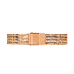 Ремешок Daniel Wellington 10мм: Изящный аксессуар для ваших часов, Цвет: Розовое золото #DW00200276, Характеристика: 10mm | Китай.рф