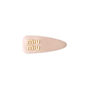 Элегантная заколка для волос Miu Miu розовая | Китай.рф
