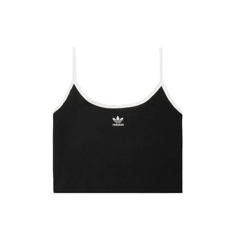 Укороченный топ adidas Originals (черный) для женщин | Китай.рф