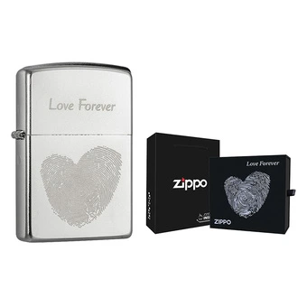 ZIPPO Вечная любовь: Серебряная зажигалка с гравировкой | Китай.рф