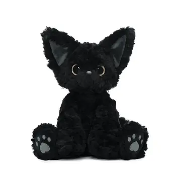 Игрушка-кошка J&M PRIME KUKI Качи - Черный Девон-Рекс | Китай.рф
