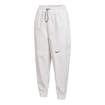 Белые женские спортивные брюки Nike Swoosh | Китай.рф