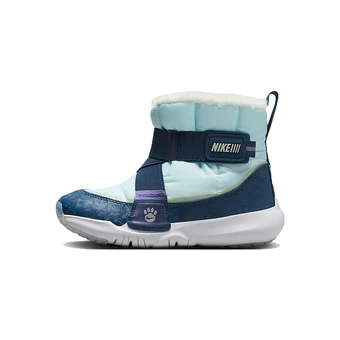Nike Flex Advance Boot SE Детские Зимние Ботинки Сине-Белые | Китай.рф
