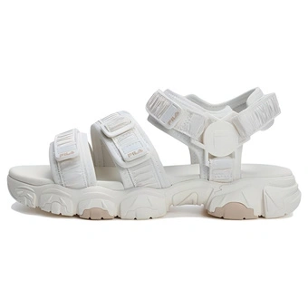 FILA Sandal: Белые спортивные женские сандалии с перемычкой | Китай.рф