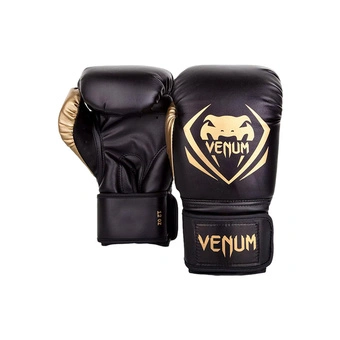 Боксерские перчатки Venum Contender - черные для тренировок | Китай.рф
