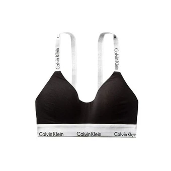 Бюстгальтер Calvin Klein с логотипом – Черный | Китай.рф