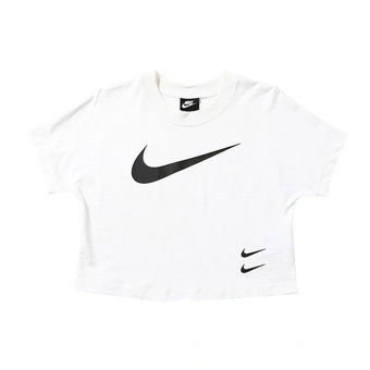 Белая футболка Nike Sportswear с двойным Swoosh для женщин | Китай.рф