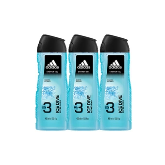 Мужской гель adidas 3-в-1 для лица, тела и волос, 400мл | Китай.рф