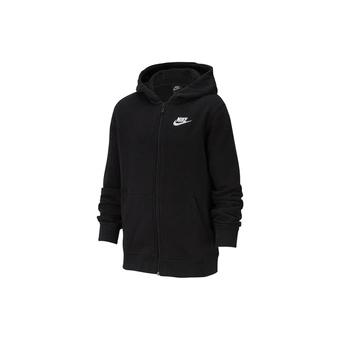 Детская толстовка Nike с капюшоном и молнией, черная | Китай.рф