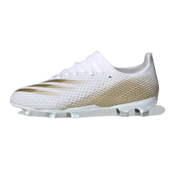 Детские футбольные бутсы Adidas X Ghosted .3 белые | Китай.рф