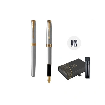 Parker Sonnet: стальная ручка с золотым пером F | Китай.рф
