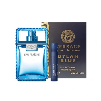 VERSACE Eros & Dylan Blue: Парфюмерный Набор для Него | Китай.рф