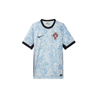 Nike Футболка для футбола Dri-FIT (белая/синяя) | Китай.рф
