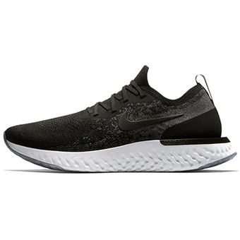 Мужские серо-черно-белые кроссовки Nike Epic React Flyknit 1 | Китай.рф