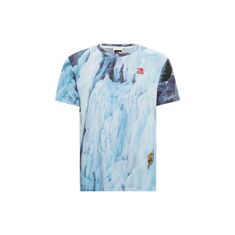 Футболка для альпинизма с принтом от Supreme × The North Face | Китай.рф