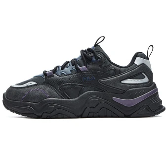 FILA Collina: Женские тканевые кроссовки для отдыха, серо-черные | Китай.рф