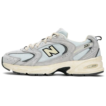 New Balance 530 ретро кроссовки унисекс (серо-белые) | Китай.рф