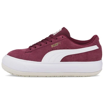 PUMA Suede Mayu: Пурпурно-красные женские кроссовки | Китай.рф