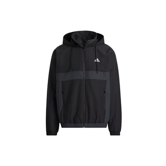 adidas Спортивная куртка с капюшоном мужская черная | Китай.рф