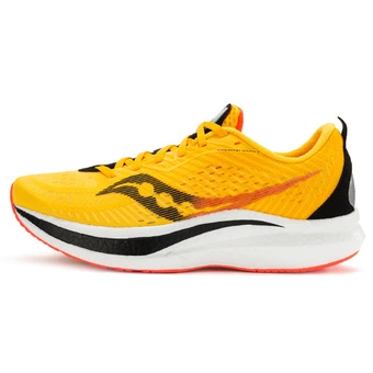 Saucony Профессиональные беговые кроссовки с карбоновой пластиной мужские желто-красные | Китай.рф