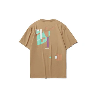 Футболка Li-Ning SS21 Парижская неделя моды, оленье-коричневая | Китай.рф