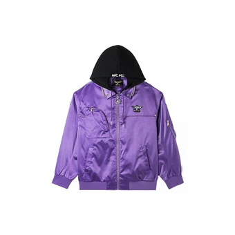 Boy London Куртка с капюшоном SS22 фиолетовая | Китай.рф