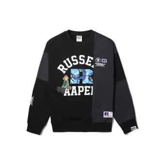 Russell Athletic x AAPE Оверсайз Худи | Китай.рф