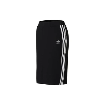 Черная юбка Adidas Originals с фирменными полосками и логотипом | Китай.рф