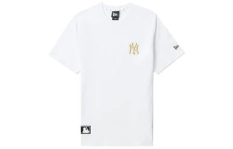 New Era x MLB Футболка с лого, мужская, белая | Китай.рф