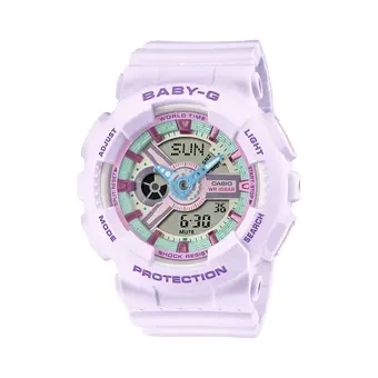 Женские часы CASIO BABY-G в фиолетовом корпусе | Китай.рф