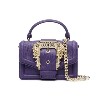 VERSACE JEANS COUTURE - Фиолетовая сумка через плечо с цепочкой | Китай.рф