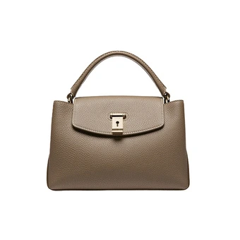 BALLY Layka: Элегантная кожаная сумка через плечо, коричневая | Китай.рф