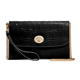 Сумка COACH Chain 20 с тиснением под крокодила | Китай.рф