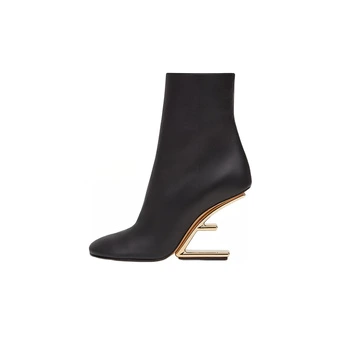 Fendi First Ботильоны Черные | Китай.рф