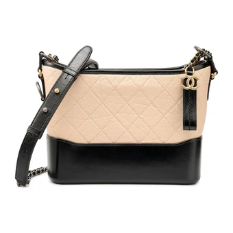 CHANEL Gabrielle Hobo: Бежево-черная элегантность | Китай.рф