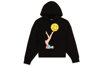 Толстовка Palm Angels SS21 «Акробаты» Черная | Китай.рф