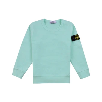 STONE ISLAND Детская толстовка светло-зеленая, весна-лето 2023 | Китай.рф