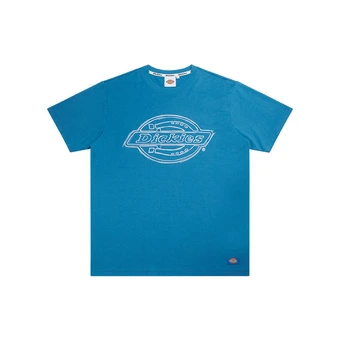 Dickies Футболка с вышитым лого, синяя | Китай.рф