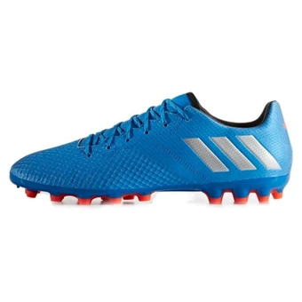 Футбольные бутсы adidas Messi AG ярко-синие кожаные | Китай.рф