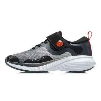 Li Ning Детские кроссовки для бега, серые | Китай.рф